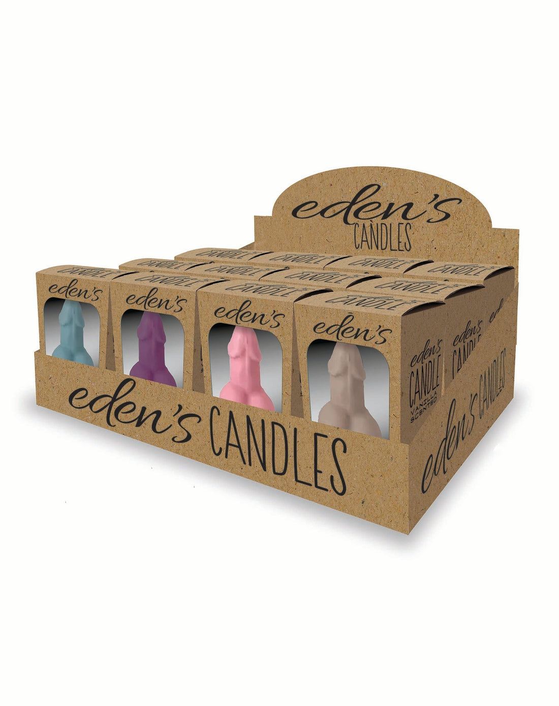 Little Genie Releases Eden’s Candles- Penis and Vagina Shaped Votive Candles