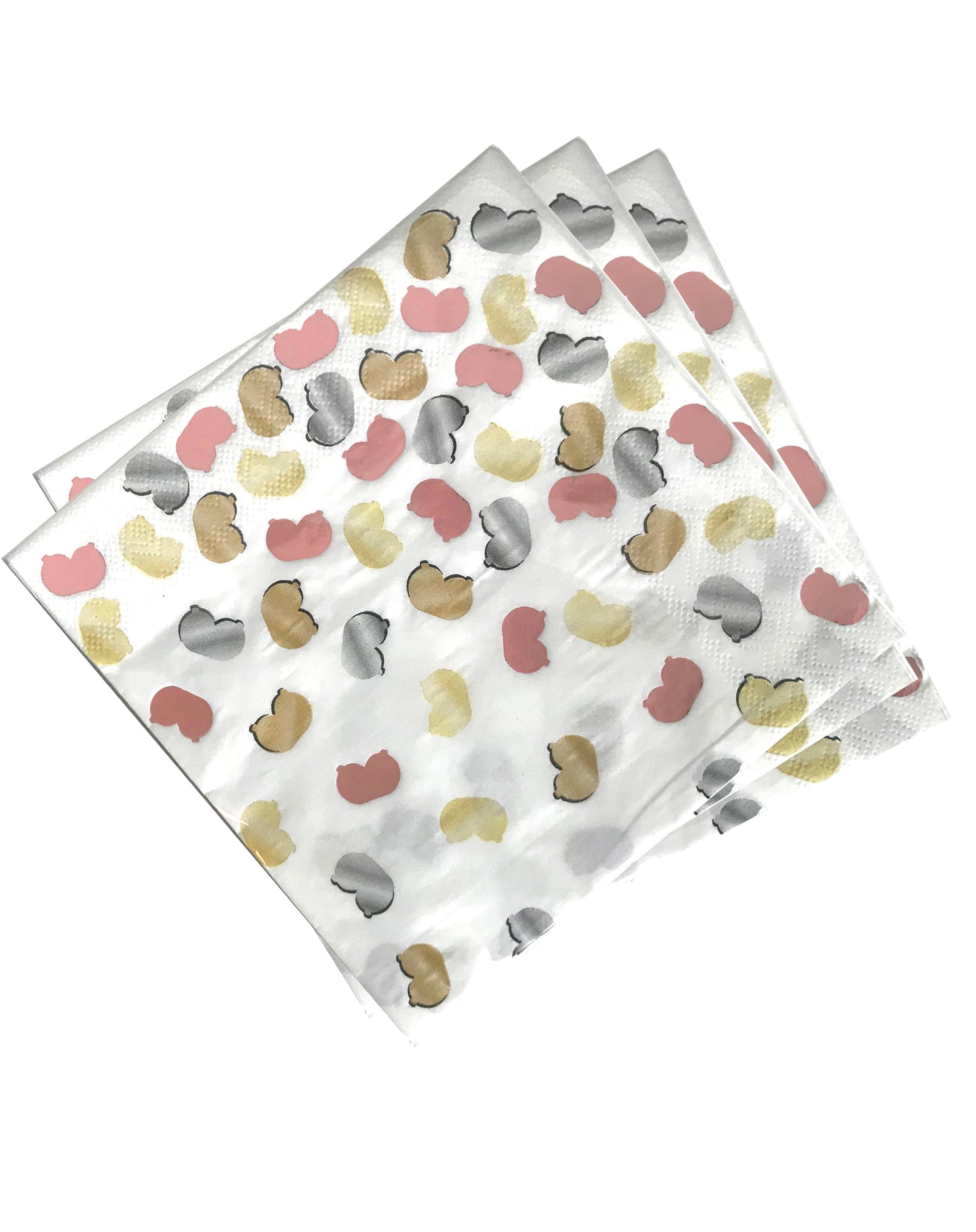 CP.1071 - Glitterati Boobie Napkins image 0