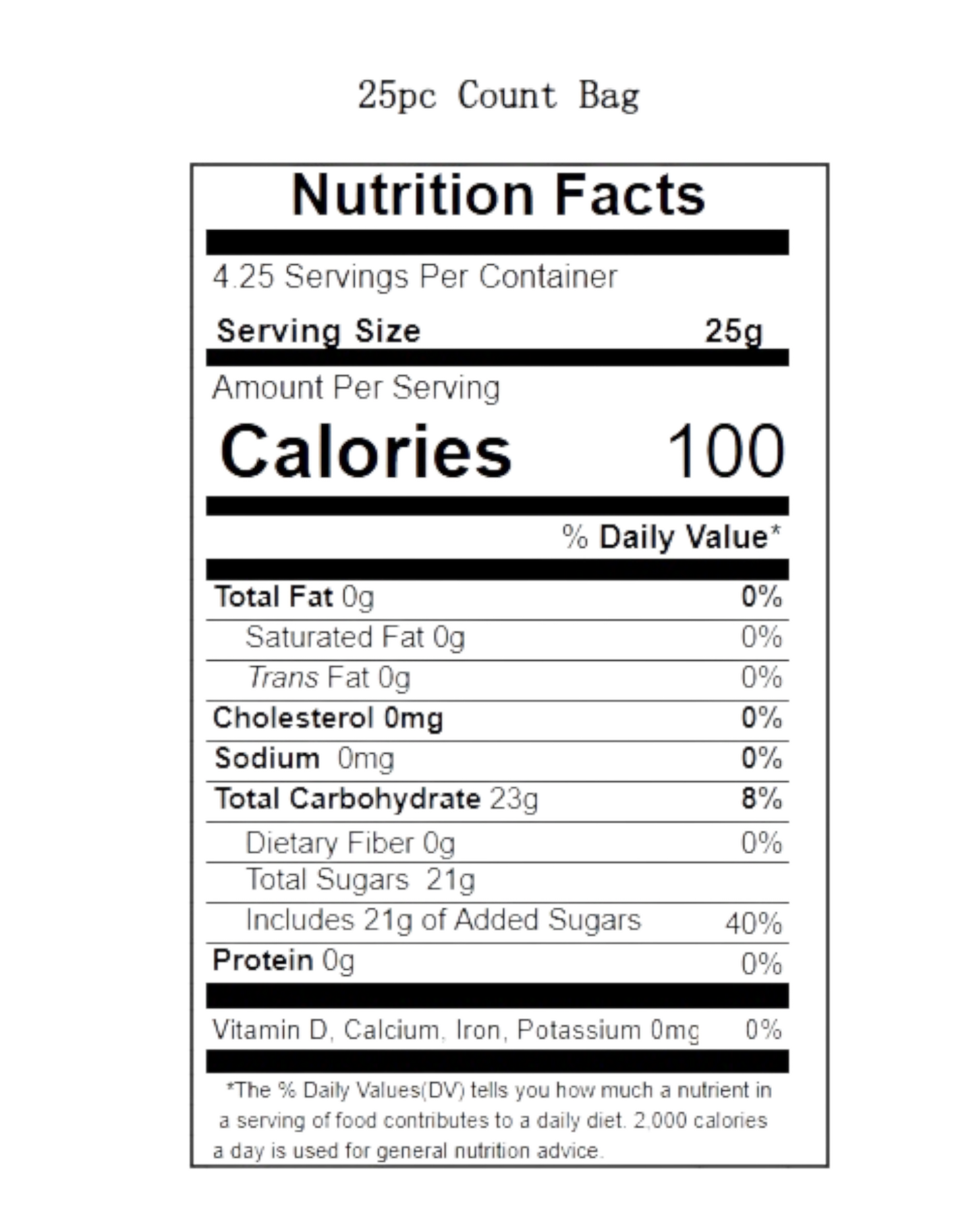 Suck a Bag of Sour Dicks- Bag of 25