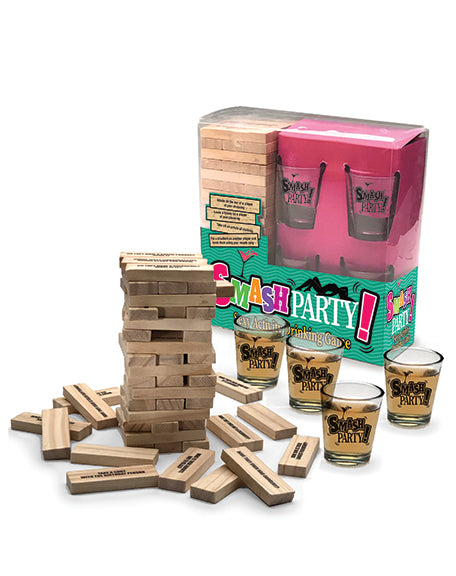 BG.078 - Smash Party Sexy Tipping Tower Drinking Game image 1