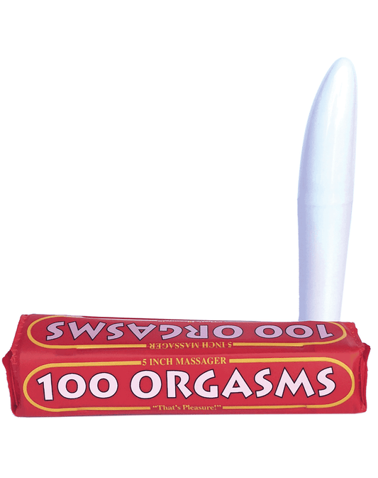 NV.020 - 100 Orgasms - Novelty Travel Personal Massager image 0