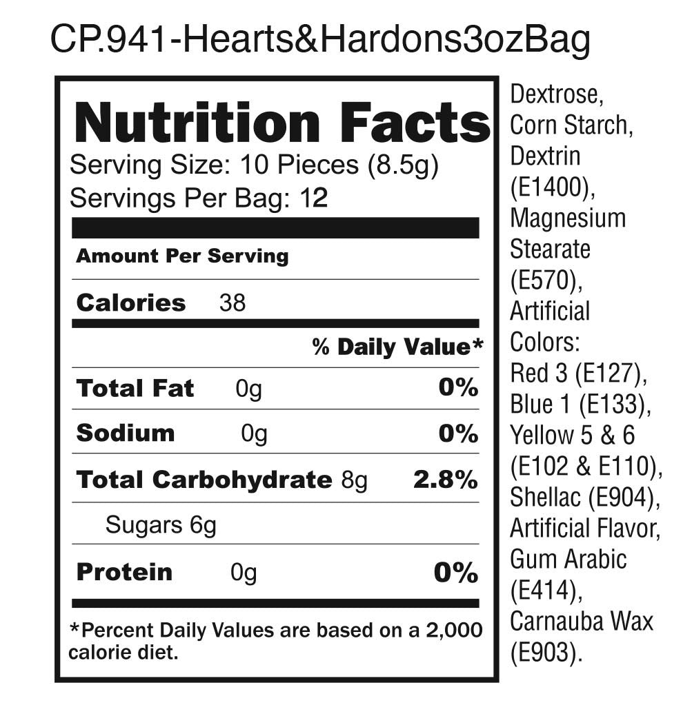 CP.941 - Hearts & Hard-ons - 3oz bag image 2