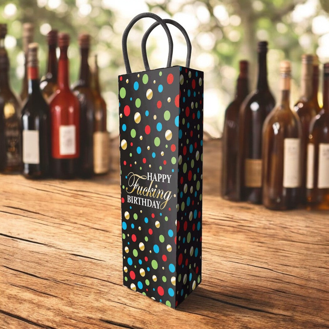 LGP.023 - Happy Fucking Birthday FU Finger - Gift Bag image 3