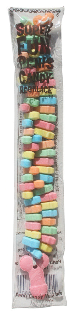 CP.681 - Super Fun Penis Candy Necklace - POP Display of 24 image 1