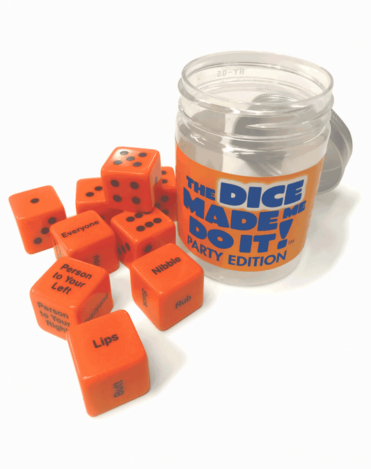 The Dice Made Me Do It! Party Dice Game for Adults
