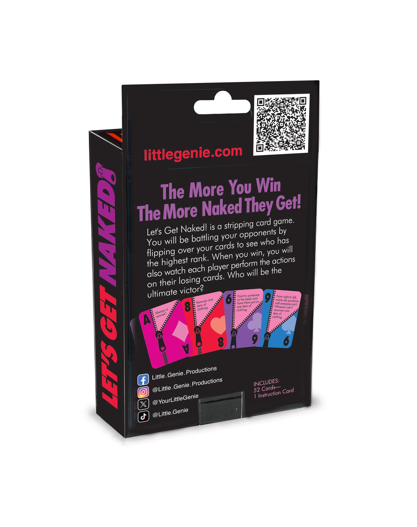Let's Get Naked - Stripping Style Card Game for Adults