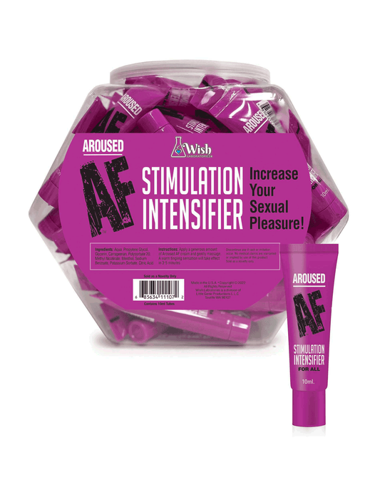 Aroused AF Stimulation Intensifier - POP Display of 65