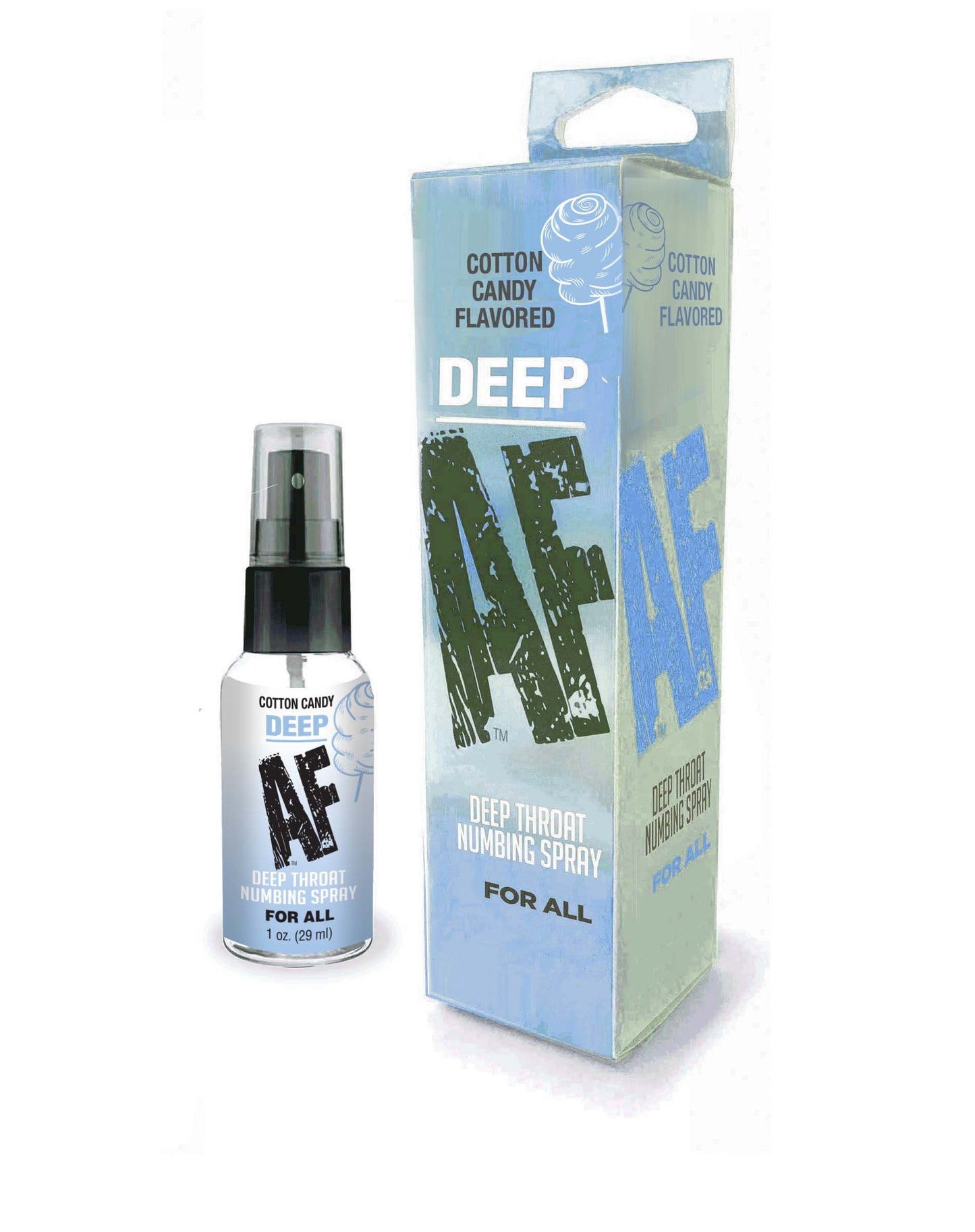 Deep AF Throat Numbing Spray- Cotton Candy