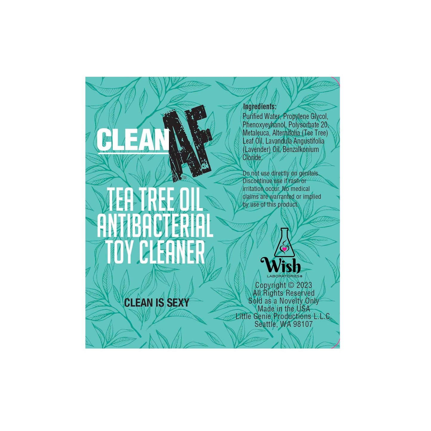 Clean AF Tea Tree Toy Cleaner, 1oz
