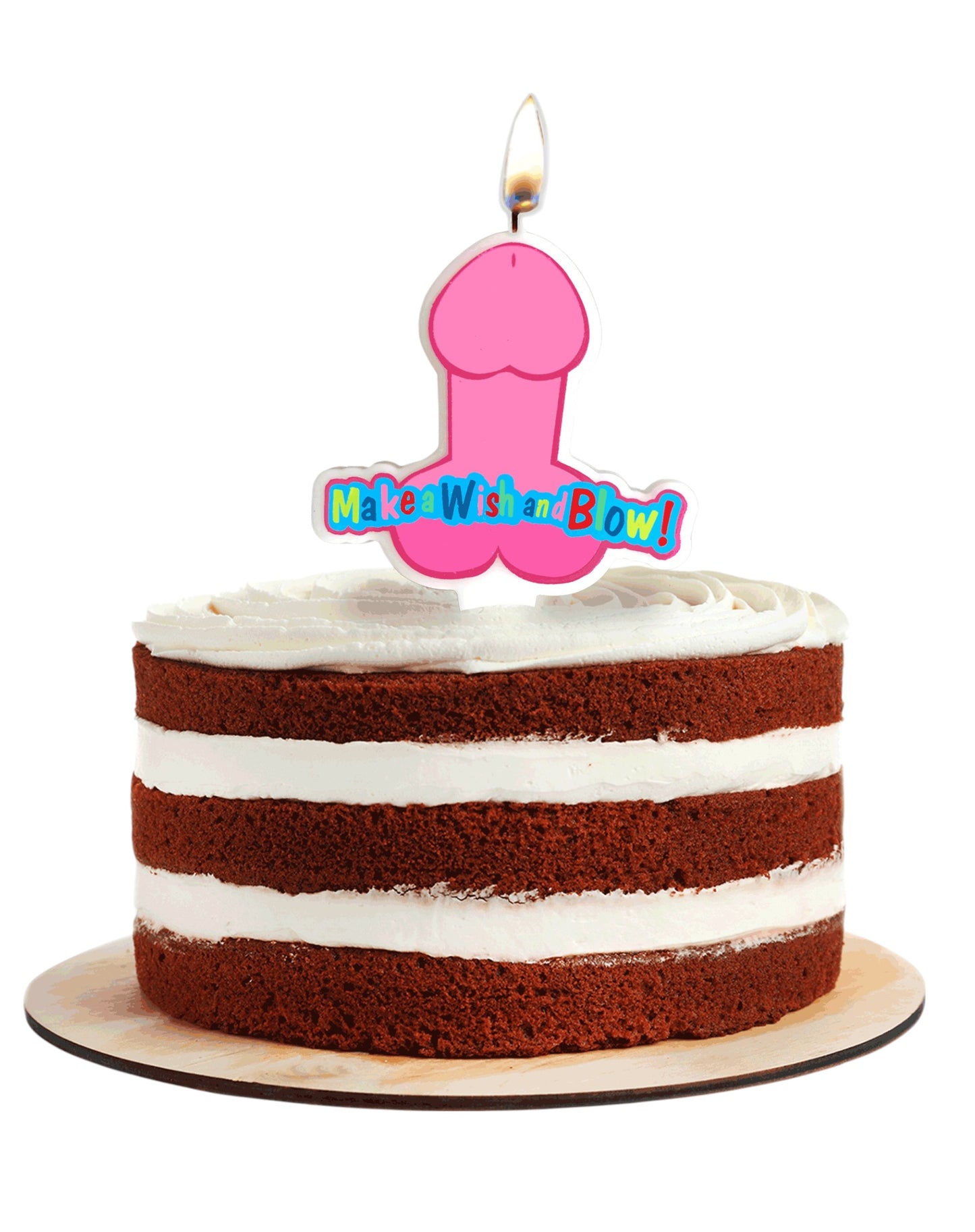 Make a Wish and Blow Penis Candle