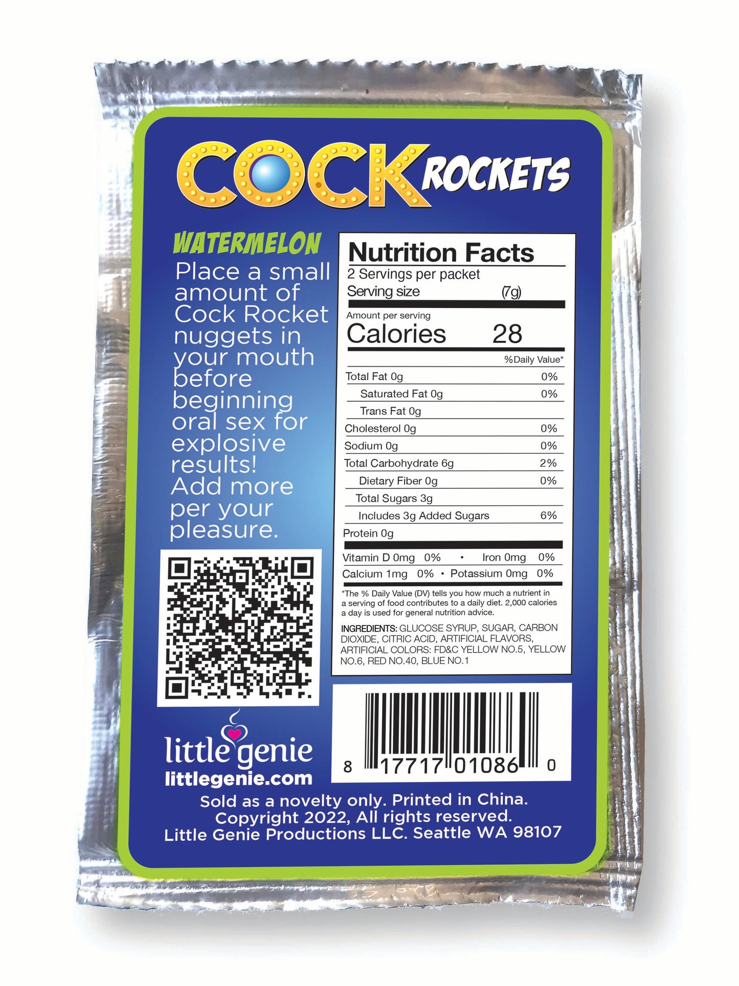 Cock Rockets Oral Sex Candy, Watermelon