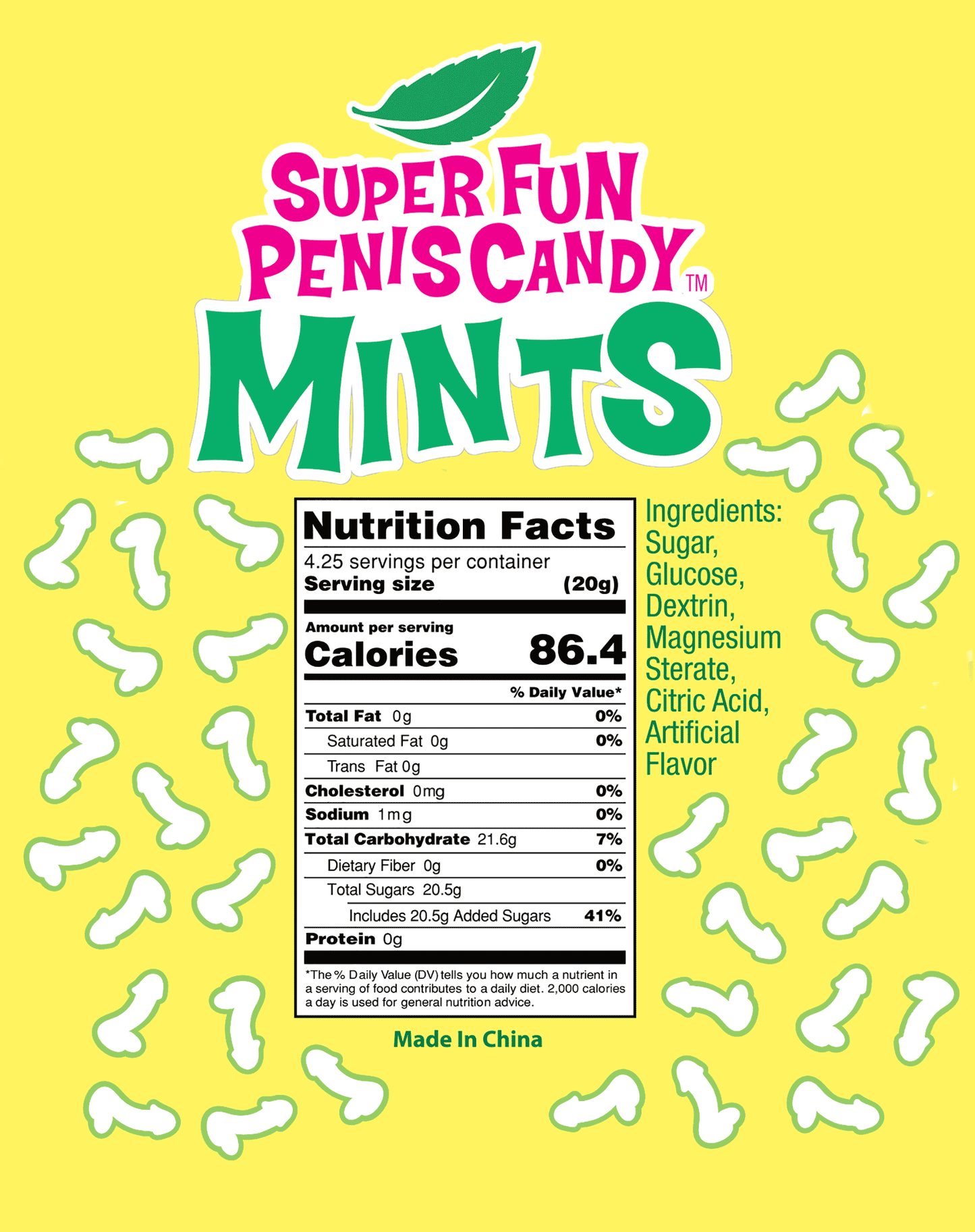 Super Fun Penis Mints- 3oz Bag