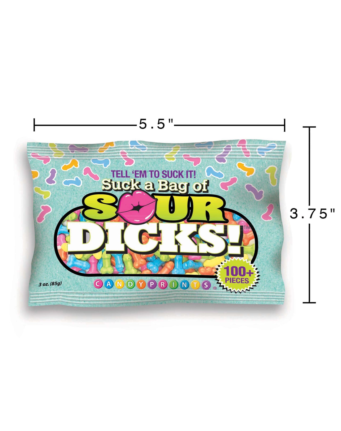 Suck a Bag of Sour Dicks 3oz Bag
