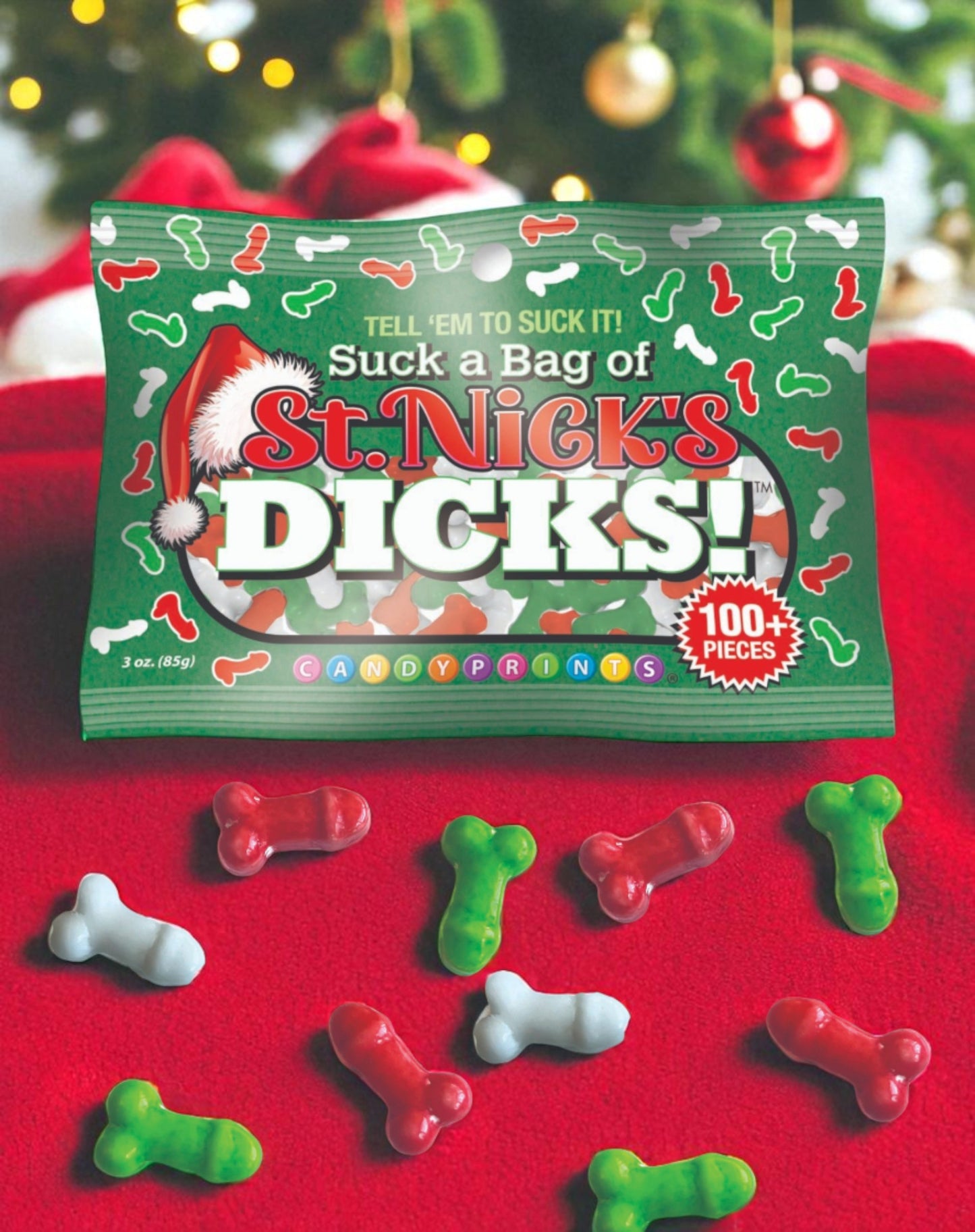 Suck a Bag of St. Nick's Dicks-3oz Bag
