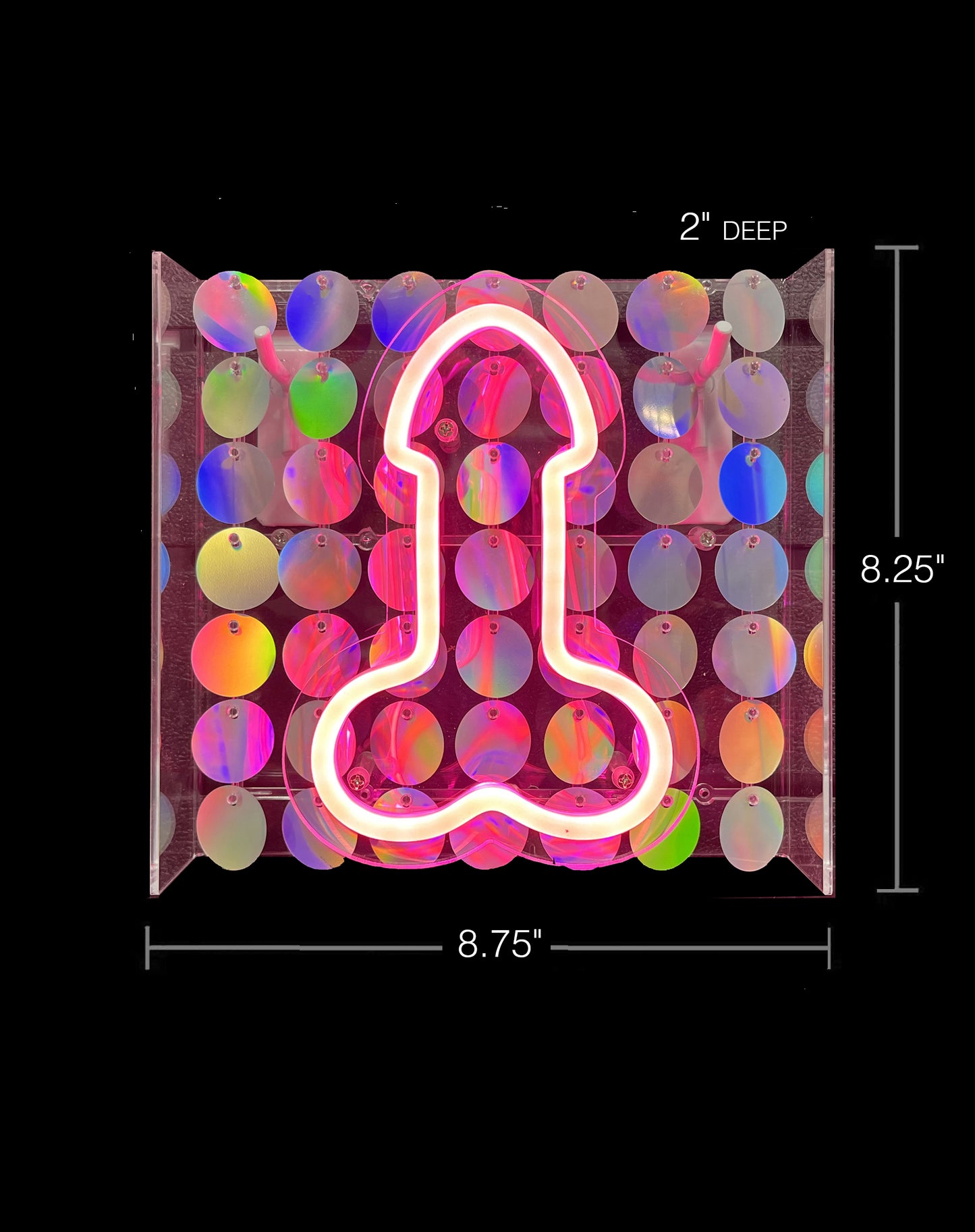 Glitterati Neon Penis Light up Sign