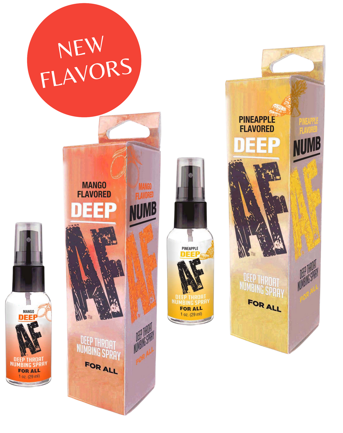 Deep AF Now Available in Tropical Flavors, Mango & Pineapple