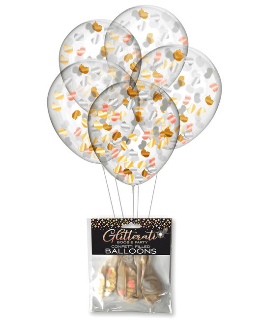 CP.1073 - Gliteratti Boobie Confetti Balloons image 0