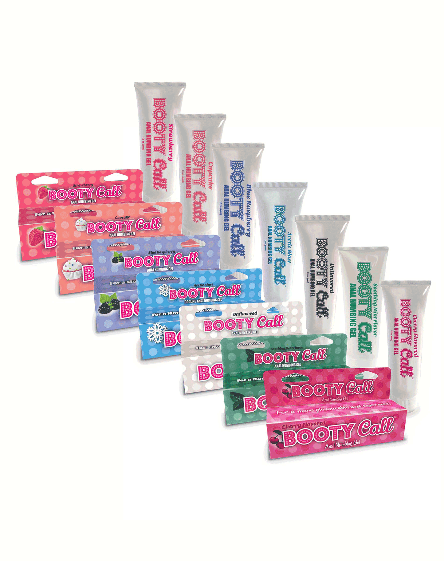 BT.311 - Booty Call Anal Numbing Gel - Blue Raspberry image 1