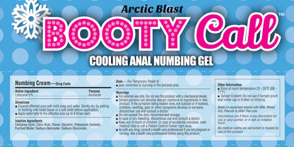 BT.310 - Booty Call Anal Numbing Gel, Arctic Blast image 2