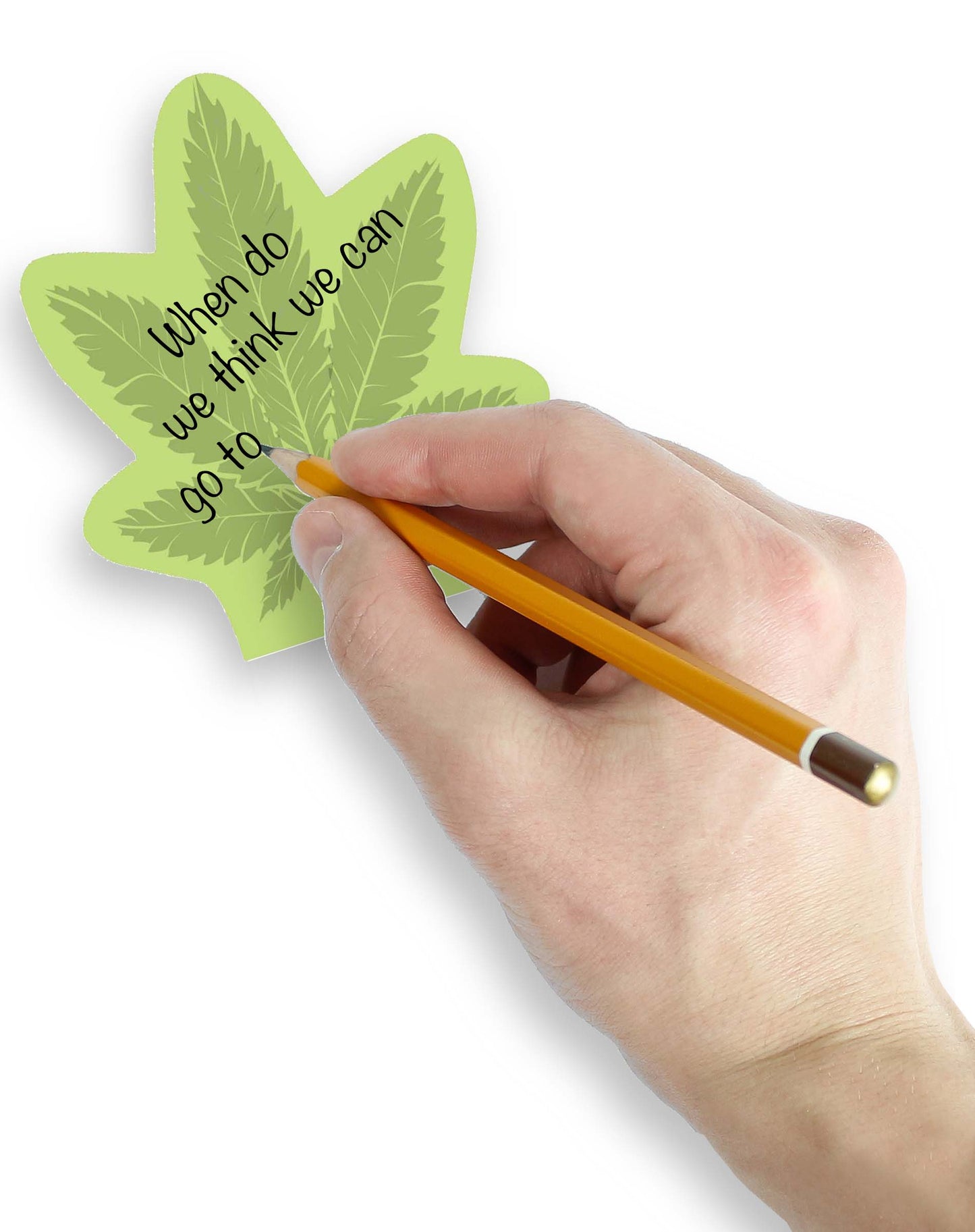 CP.1222 - Cannabis Sticky Notes image 2