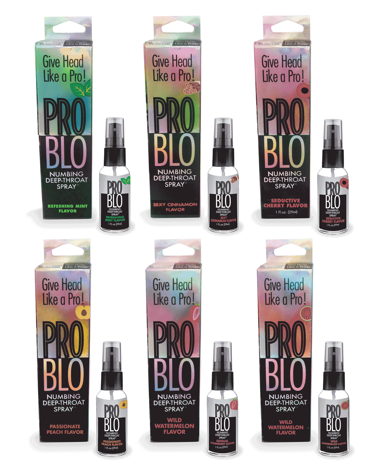 BT.500 - Pro Blo Throat Numbing Spray- Cinnamon image 2