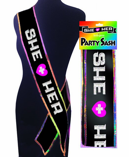 NVC.105 - She+ Her Sash image 0