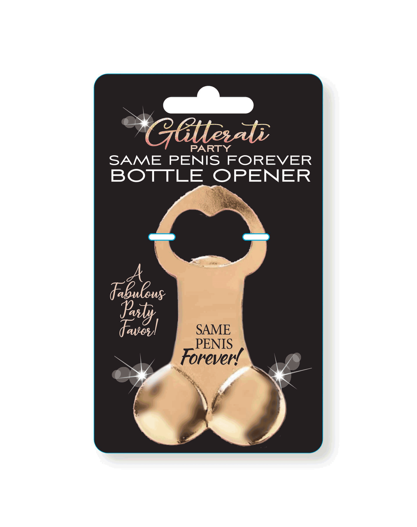 CP.1110 - Glitterati Same Penis Forever Bottle Opener image 0