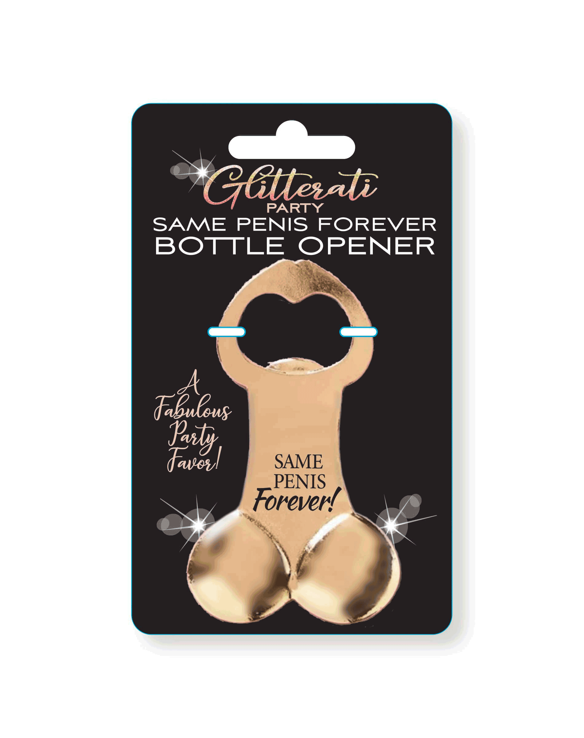 CP.1110 - Glitterati Same Penis Forever Bottle Opener image 0