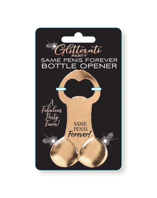 CP.1110 - Glitterati Same Penis Forever Bottle Opener image 0