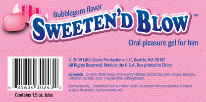 BT.023B - Sweeten'd Blow Oral Pleasure Gel - 3 Flavor Fish Bowl image 6