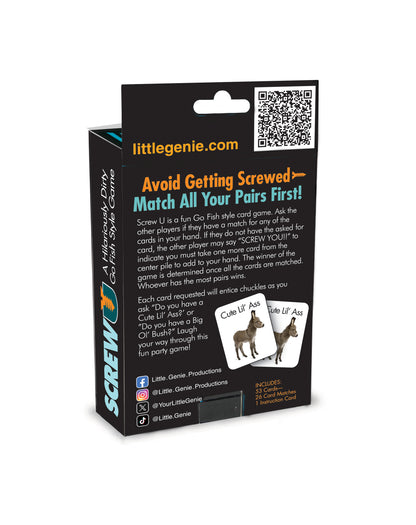 Screw U - Go-Fish-Style Card Game for Adults