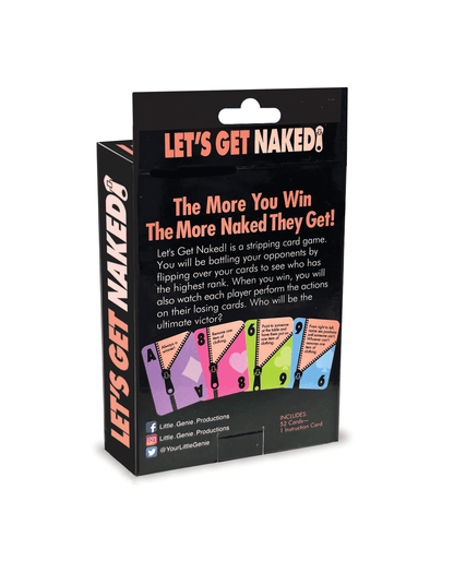 Let's Get Naked - Stripping Style Card Game for Adults