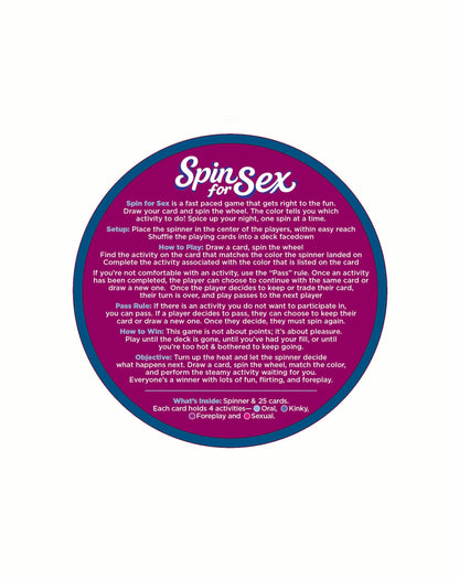 Spin for Sex- An Exciting Sex Game for Couples
