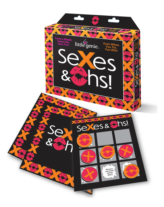 Sexes & Ohs - A Sexy Tic-Tac-Toe Scratch Off Game