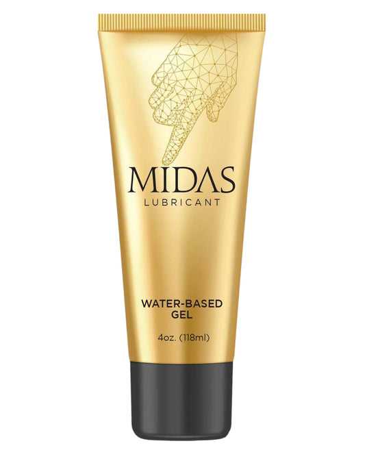 Midas Water-Based Gel Personal Lubricant 4oz