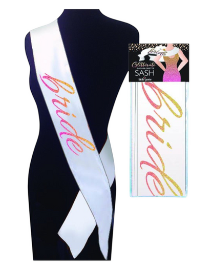 Bridal Sash- Glitterati Bride