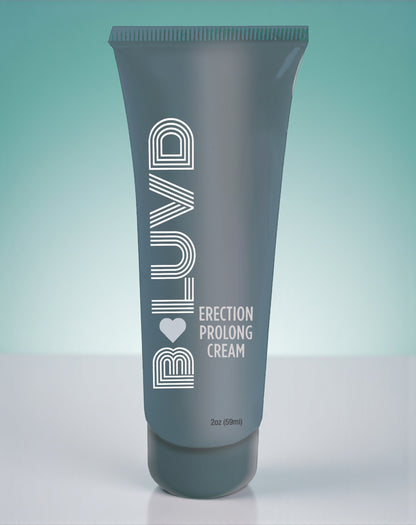 B-Luvd Erection Prolong Cream, 2oz