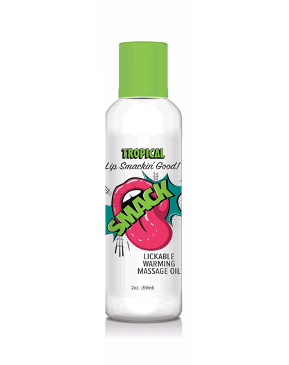 SMACK Warming & Lickable Massage Oil  2 oz