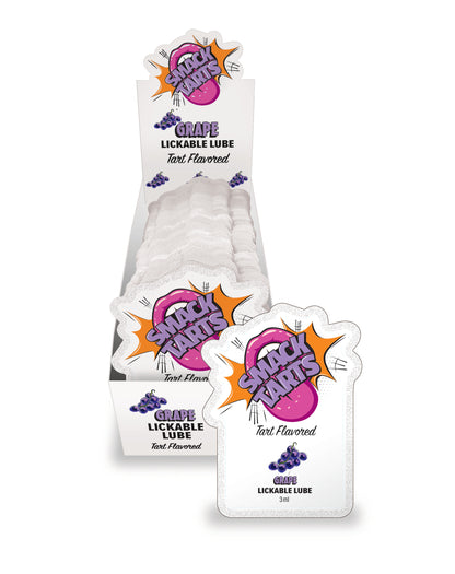 SMACK Tarts Sour Grape Lube 3ML Pouch Display of 36 🍇