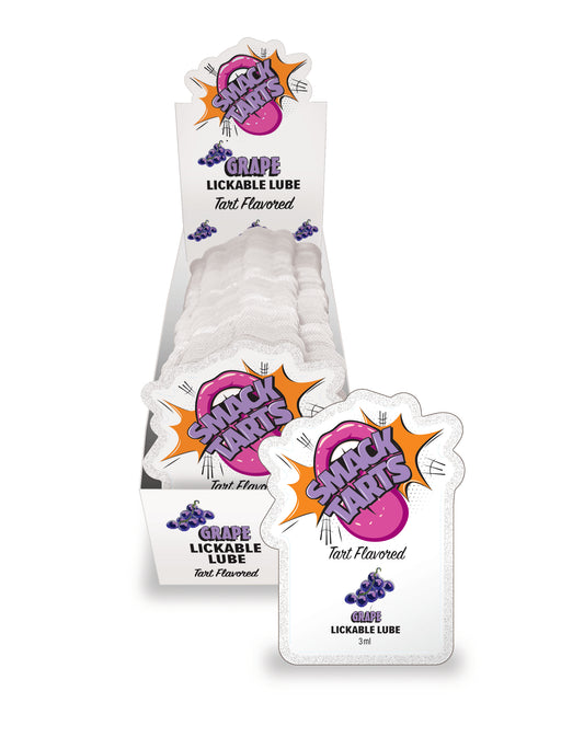 SMACK Tarts Sour Grape Lube 3ML Pouch Display of 36 🍇