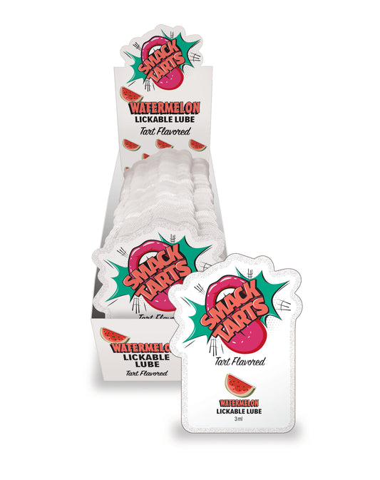 SMACK Tarts Sour Watermelon Lube 3ML Pouch Display of 36 🍉