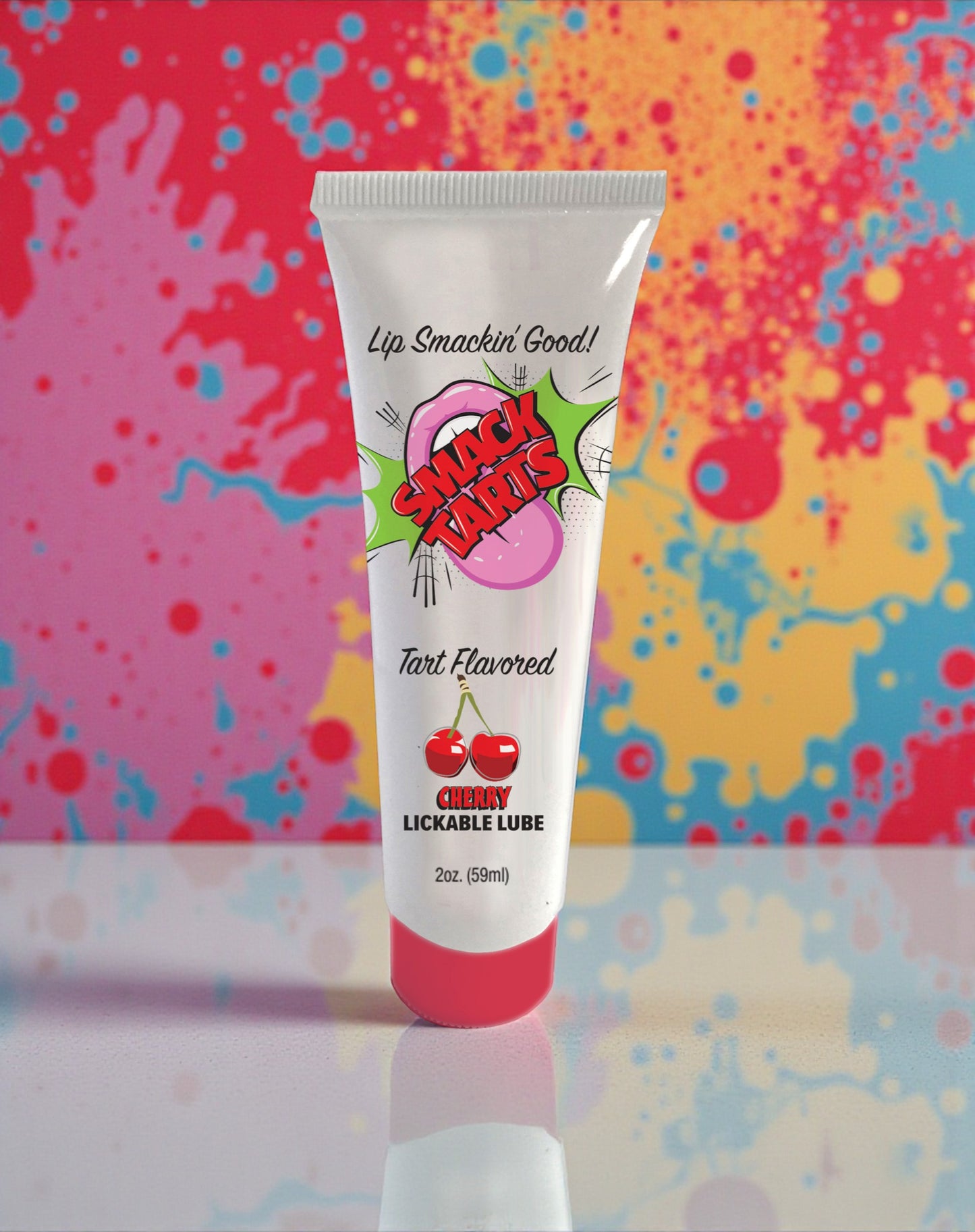SMACK Tarts- Lickable Flavored Lubricant- Cherry 2oz 🍒