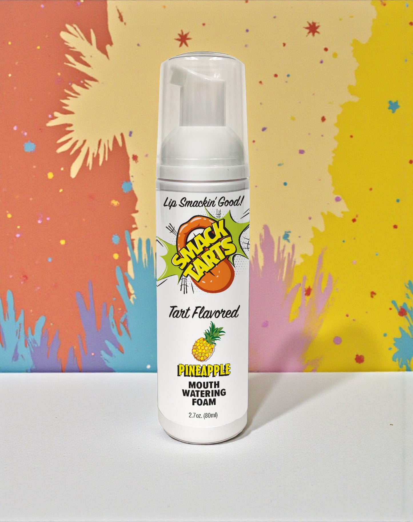 SMACK Tarts Mouthwatering Foam, Sour Pineapple 2.7oz 🍍
