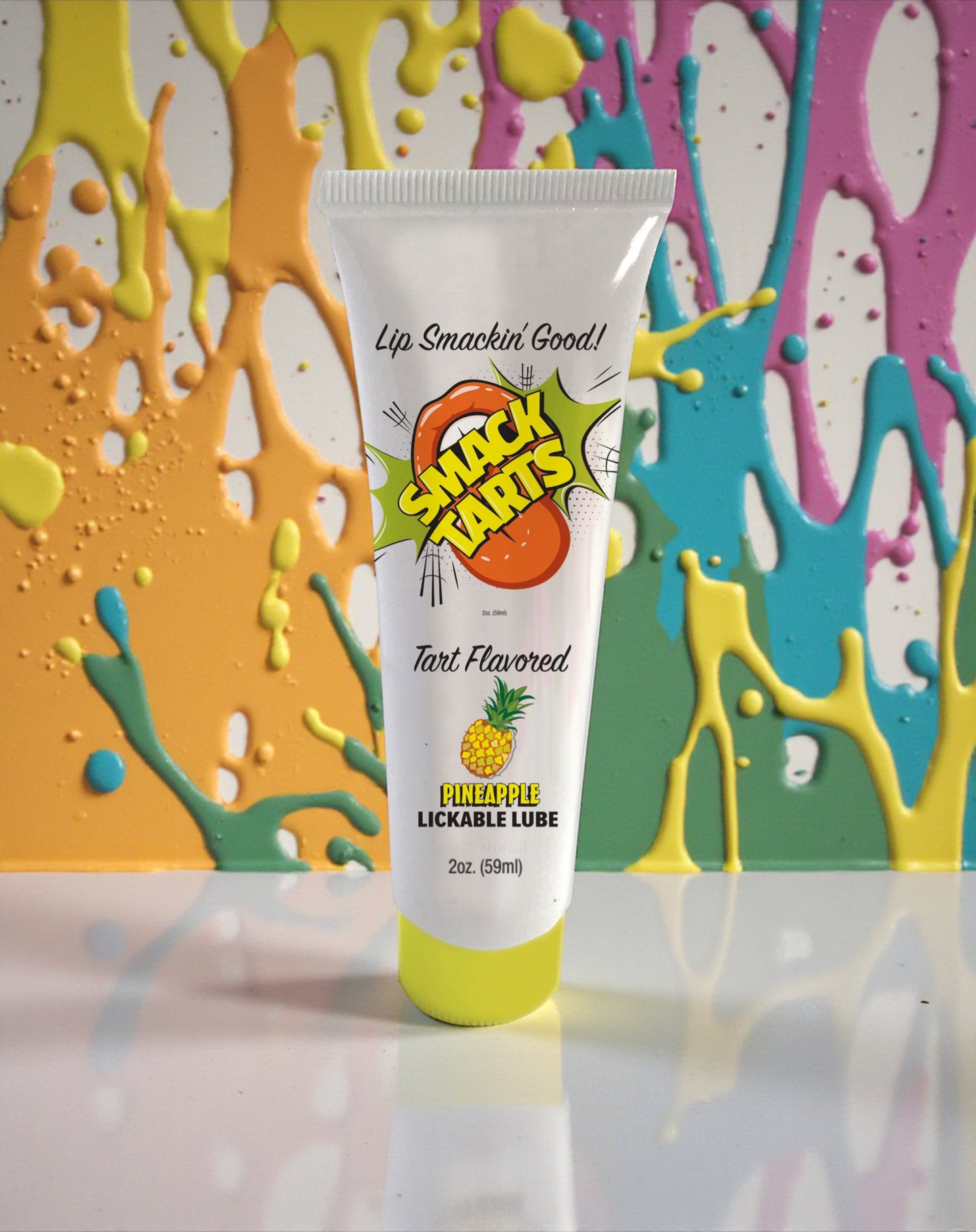 SMACK Tarts- Lickable Flavored Lubricant- Pineapple 2oz 🍍