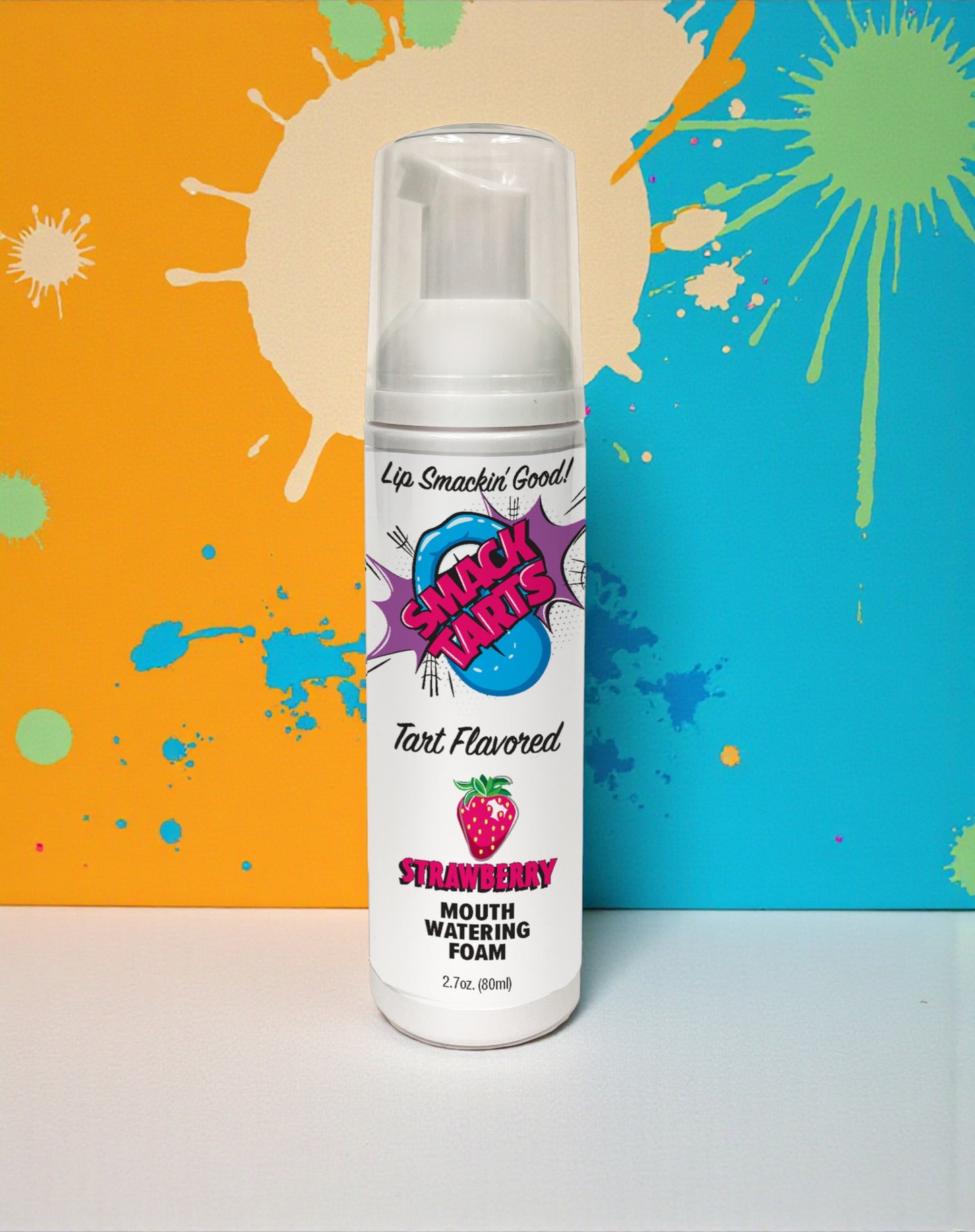 SMACK Tarts Mouthwatering Foam, Sour Strawberry 2.7oz 🍓