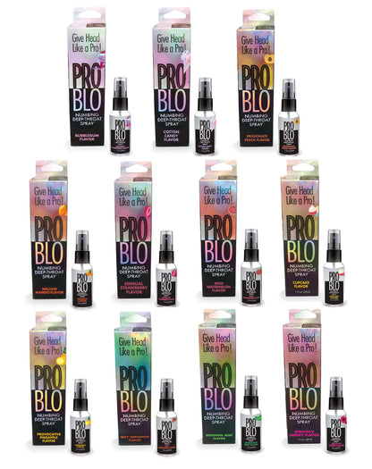 Pro Blo Deep Throat Numbing Spray- Cherry