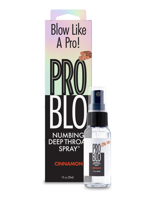 ProBlo Deep Throat Numbing Spray- Cinnamon, 1 oz