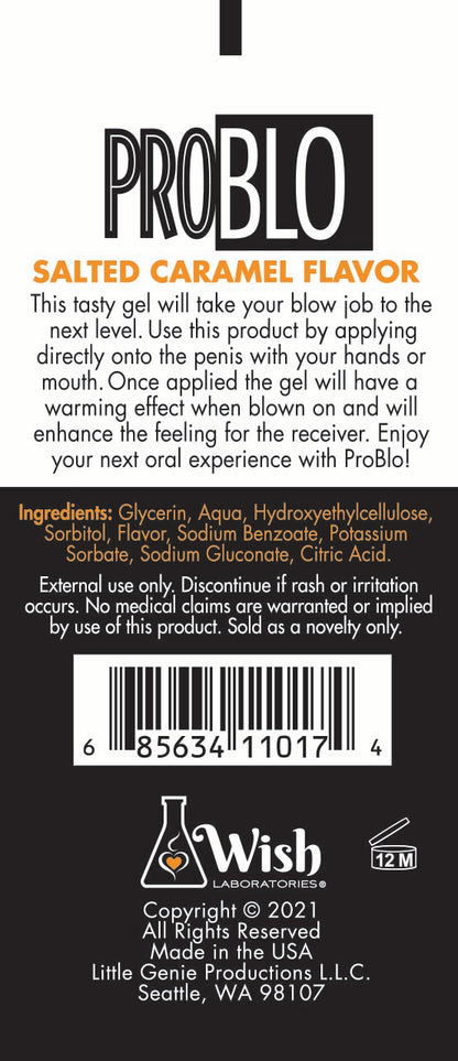 Pro Blo Oral Pleasure Gel- Bubblegum