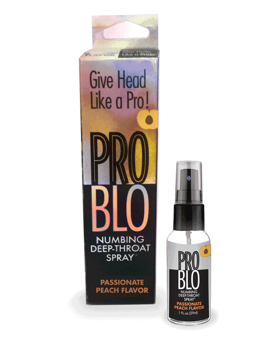 Pro Blo Throat Numbing Spray- Peach