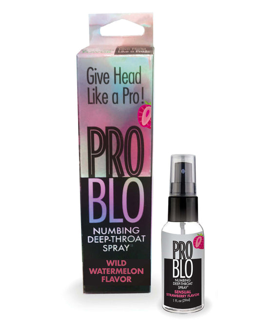 Pro Blo Throat Numbing Spray- Strawberry